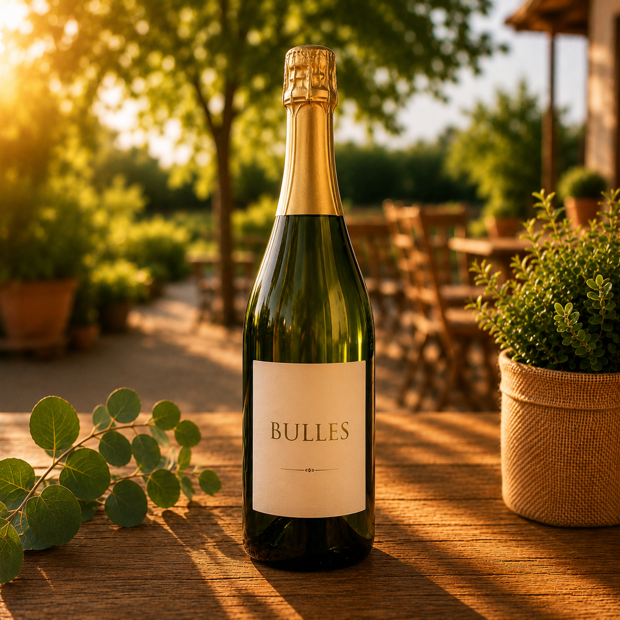 Bouteille de bulles